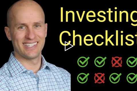 Brian Feroldi's Stock Investing Checklist: A Step By Step Guide