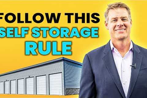 The Easiest Rule To Invest In Self Storage