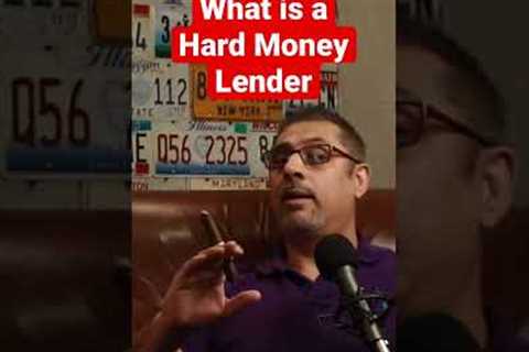 Real estate for beginners, what are hard money lenders?!