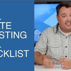 Real Estate Investing Deal Checklist (How to consistently find profitable real estate deals)