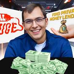 How to find Private Money Lenders with DealSauce
