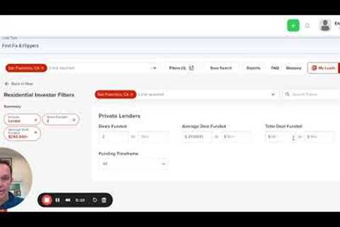 Deal Sauce: Finding Private Money Lenders in Less than 5 Minutes
