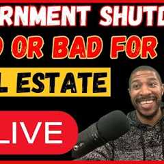 Government Shutdown 2025: What Real Estate Investors Must Know | REI Mentor Brian Grimes