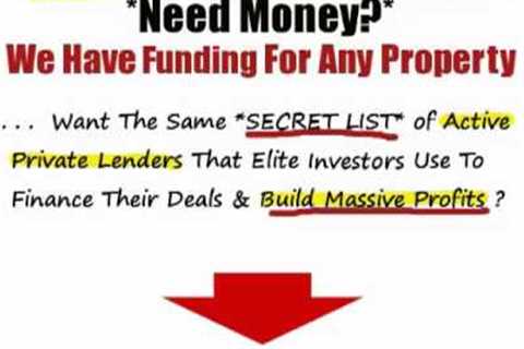 Private Money Lenders | Don''t get Screwed by Private Money lenders