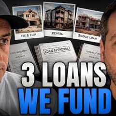 The 3 Most Popular Loans We Fund for Real Estate Investors